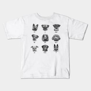 It's a dog's life and don't we know it Kids T-Shirt